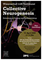 Public talk at the community science art project "Collective Neurogenesis"